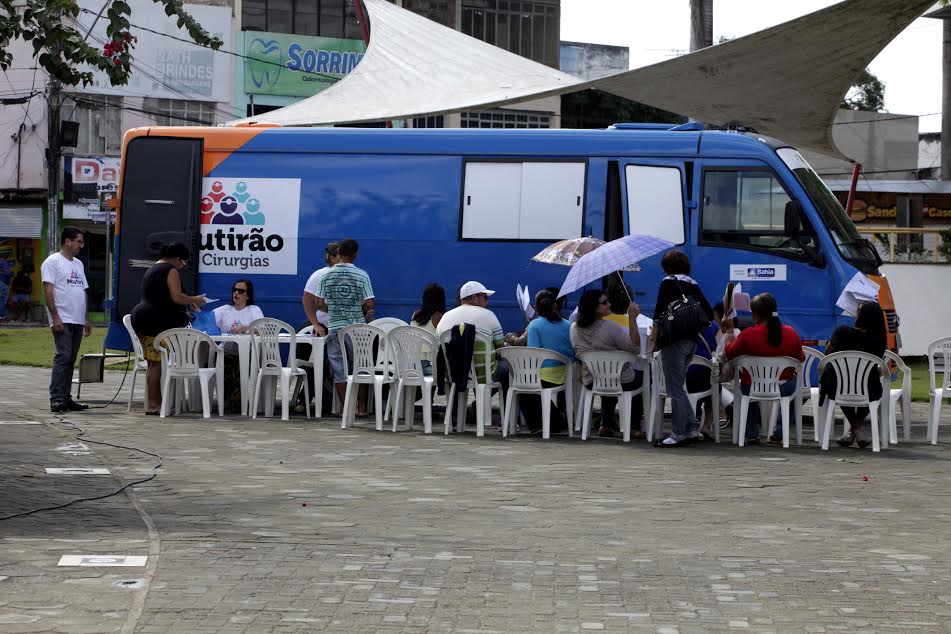 Mutirão de Cirurgia, em Ipiaú (Sábado )Foto: Elói Corrêa/GOVBA