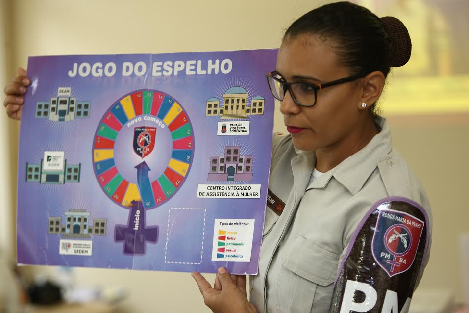 Ações da Operação Ronda Maria da Penha Capacitará 100 Policiais Femininas. Foto: Elói Corrêa/GOVBA