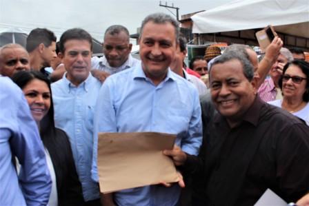 O presidente Antônio de Anísio articulou a audiência com governador do Estado, Rui Costa