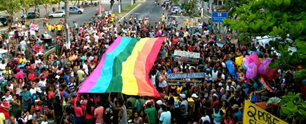 Parada LGBT, em Ilhéus - Secom