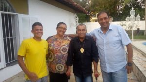 O presidente do Sindicato dos Guardas Civis Municipais da Bahia (Sindguarda/Ba), Pedro de Oliveira Santos, confirmou apoio a deputada estadual Ângela Sousa