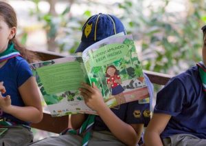 Crianças entre 4 e 12 anos receberão gratuitamente exemplar do livro Sementes pelo Mundo - Viagem Amazônica. Foto Divulgação.