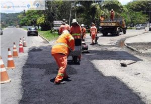 Retomada manutenção de trecho na extensão da BA-262, Ilhéus-Uruçuca 2