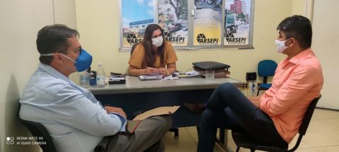 Luciano Veiga, Lívia Mendes e Marcone Amaral