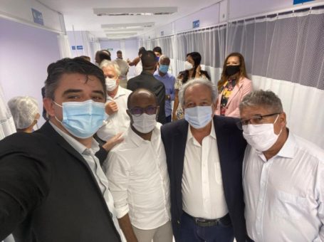 Marcone Amaral, Bebeto Galvão, Paulo Magalhães e Rosemberg Pinto