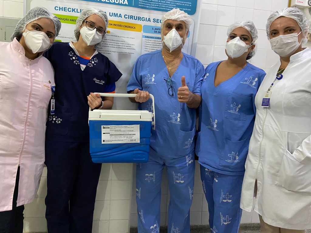 OPO do Hospital de Base de Itabuna capta córneas - Foto Ascom