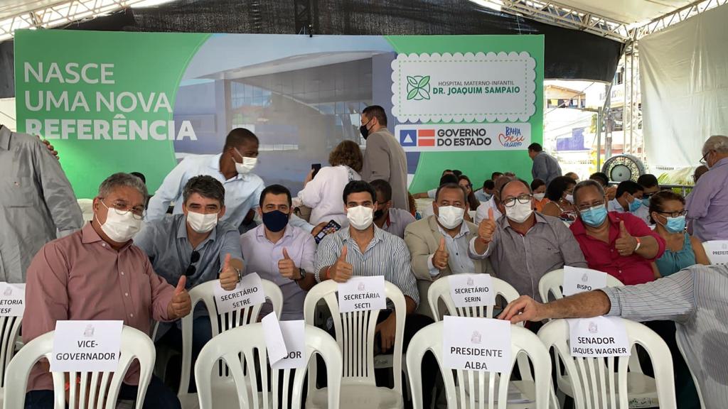 Deputado Rosemberg Pinto e Prefeitos da região