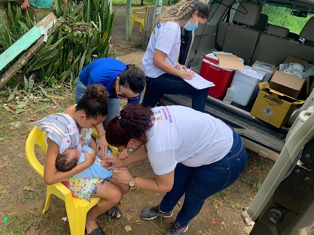 Vacinação Rotary Comunidades Progresso e Jacareci 2