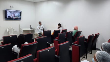 Reunião virtual HRCC e HEMOBA
