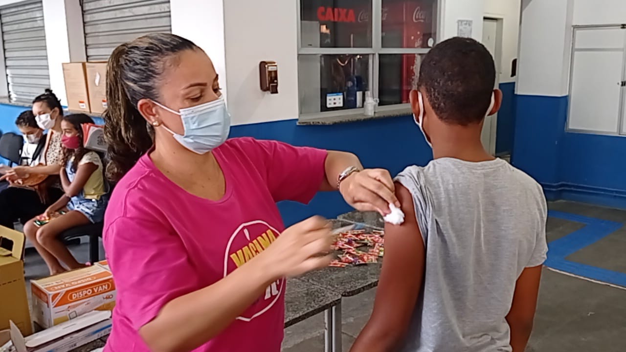 Vacinação de crianças em Itabuna - Foto arquivo
