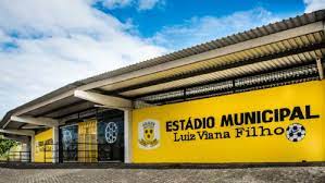 Portaria do Estádio Luiz Viana Filho - Foto arquivo