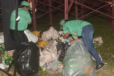 Agentes embientais de itabuna coletaram 6.400 quilos de material reciclável no Ita Pedro 2023. Fotos Pedro Augusto (2)