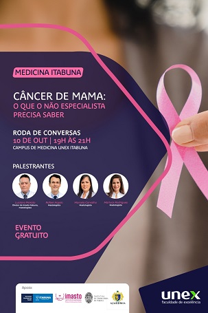 RODA DE CONVERSA OUTUBRO ROSA UNEX ITABUNA