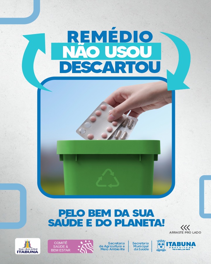 Campanha medicamentos descartes