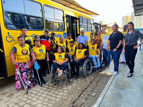 SETTRAN e Atlântico recebem dirigentes da AGP para conhecer ônibus da nova frota - Fotos Ascom (2)