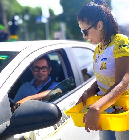Campanha da SETTRAN será lançada nesta sexta-feira, dia 21, às 9 h, n a rotatória do São Caetano - Fotos Ascom (2)