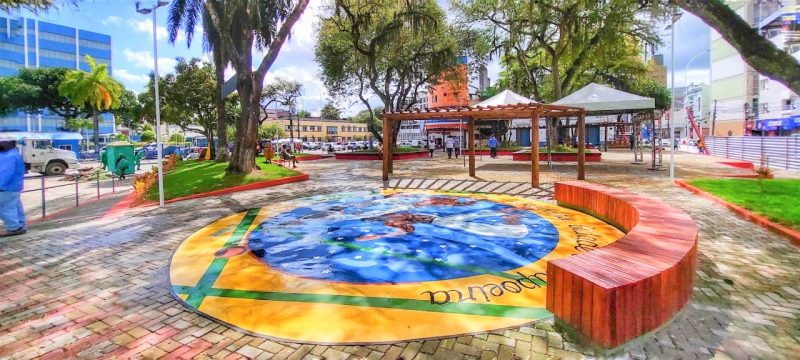 Praça José Bastos ganhou novo layout, paisagismo modernos e WI-Fi gratuita- Fotos Pedro Augusto (arquivo)